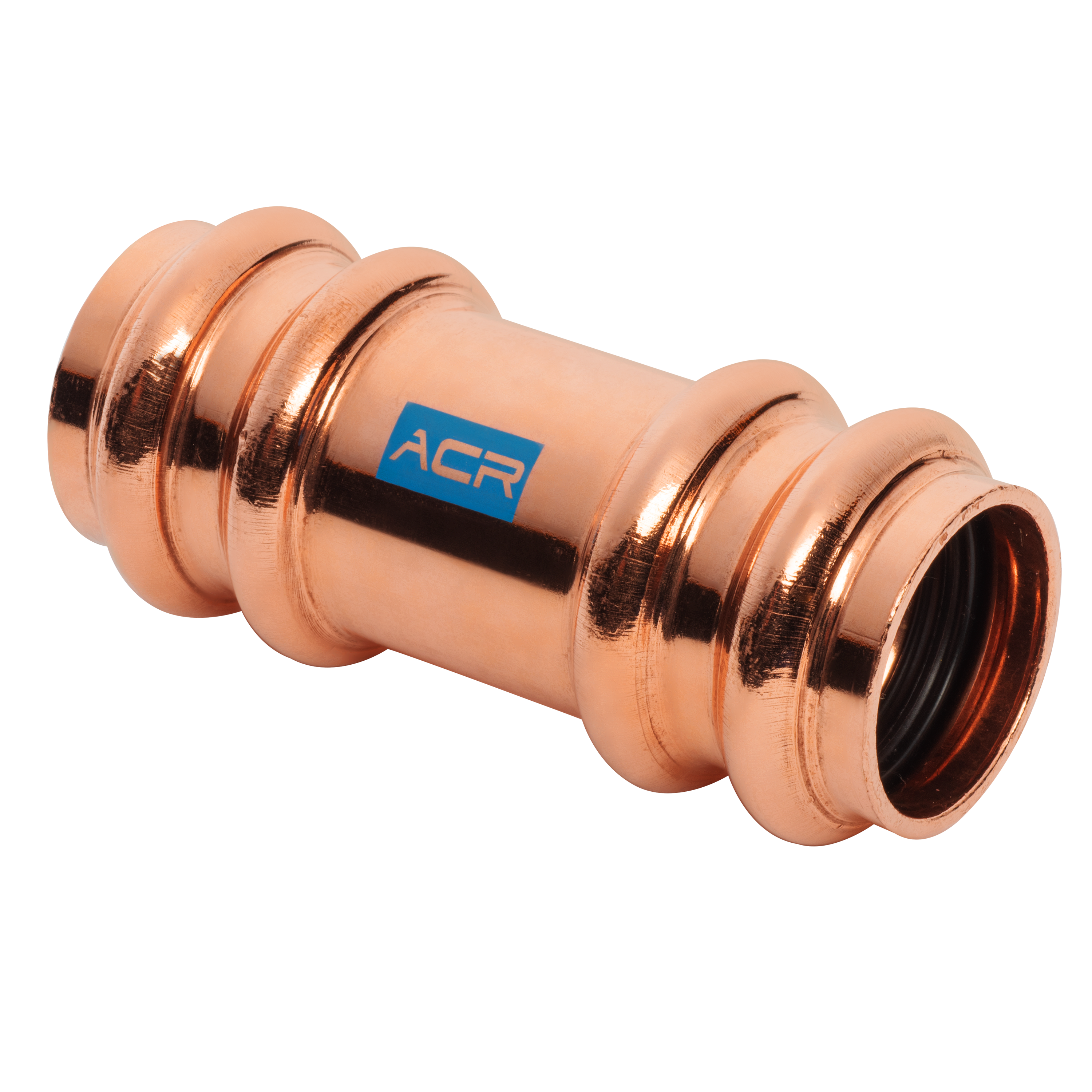 Mueller Streamline® ACR Copper Press Coupling with Stop - Edmondson Supply