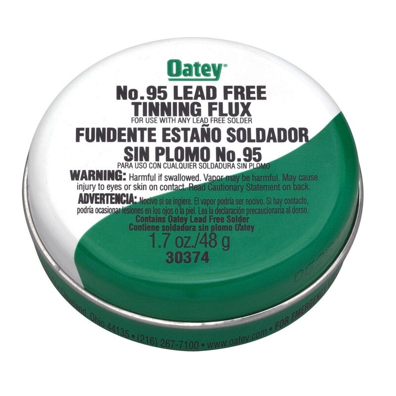 Oatey® 30374 No. 95 Tinning Flux - Edmondson Supply