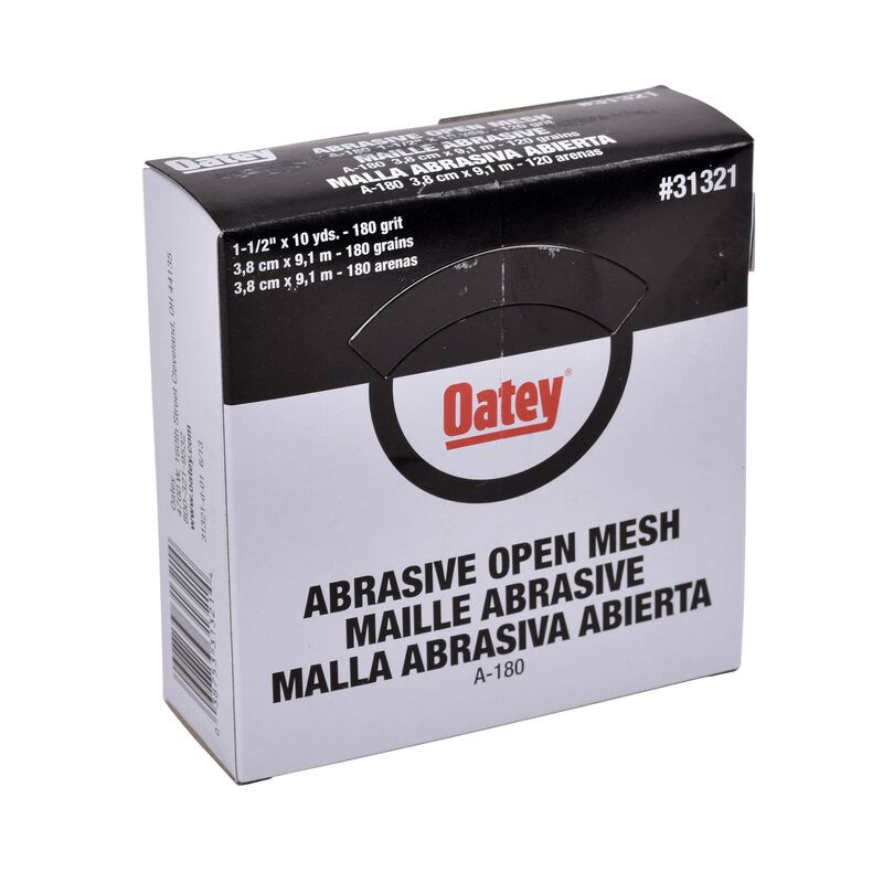 Oatey® 31321 1.5 in x 10 yds. 180 Open Mesh Cloth - Edmondson Supply