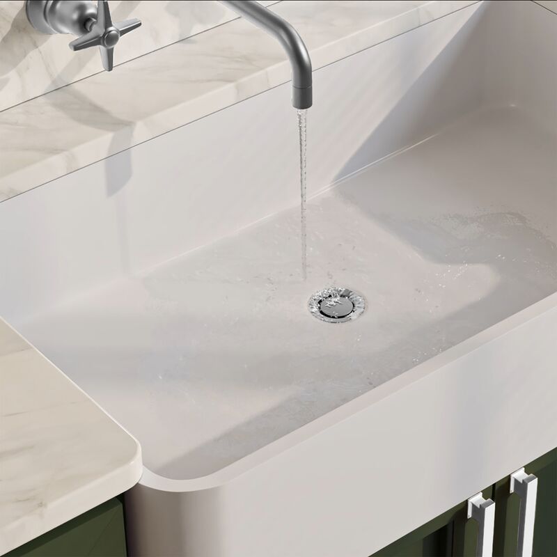 Dearborn 1000000449 Universal Pop Down® Sink Drain - Polished Chrome - Edmondson Supply