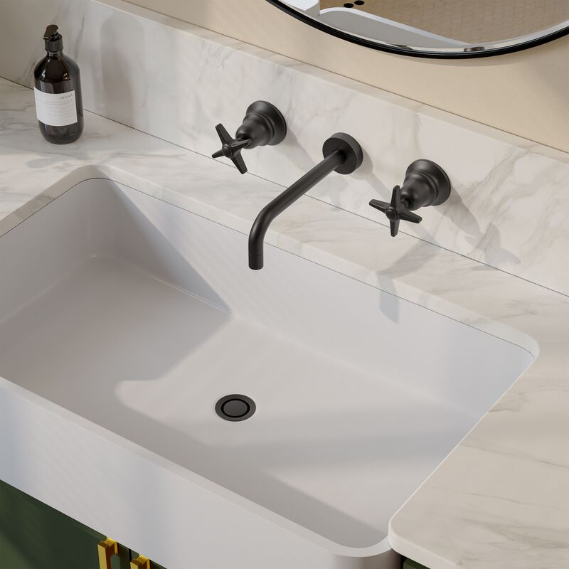 Dearborn 1000000452 Universal Pop Down® Sink Drain - Matte Black - Edmondson Supply