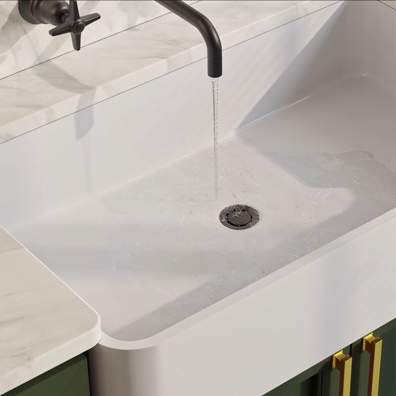 Dearborn 1000000452 Universal Pop Down® Sink Drain - Matte Black - Edmondson Supply