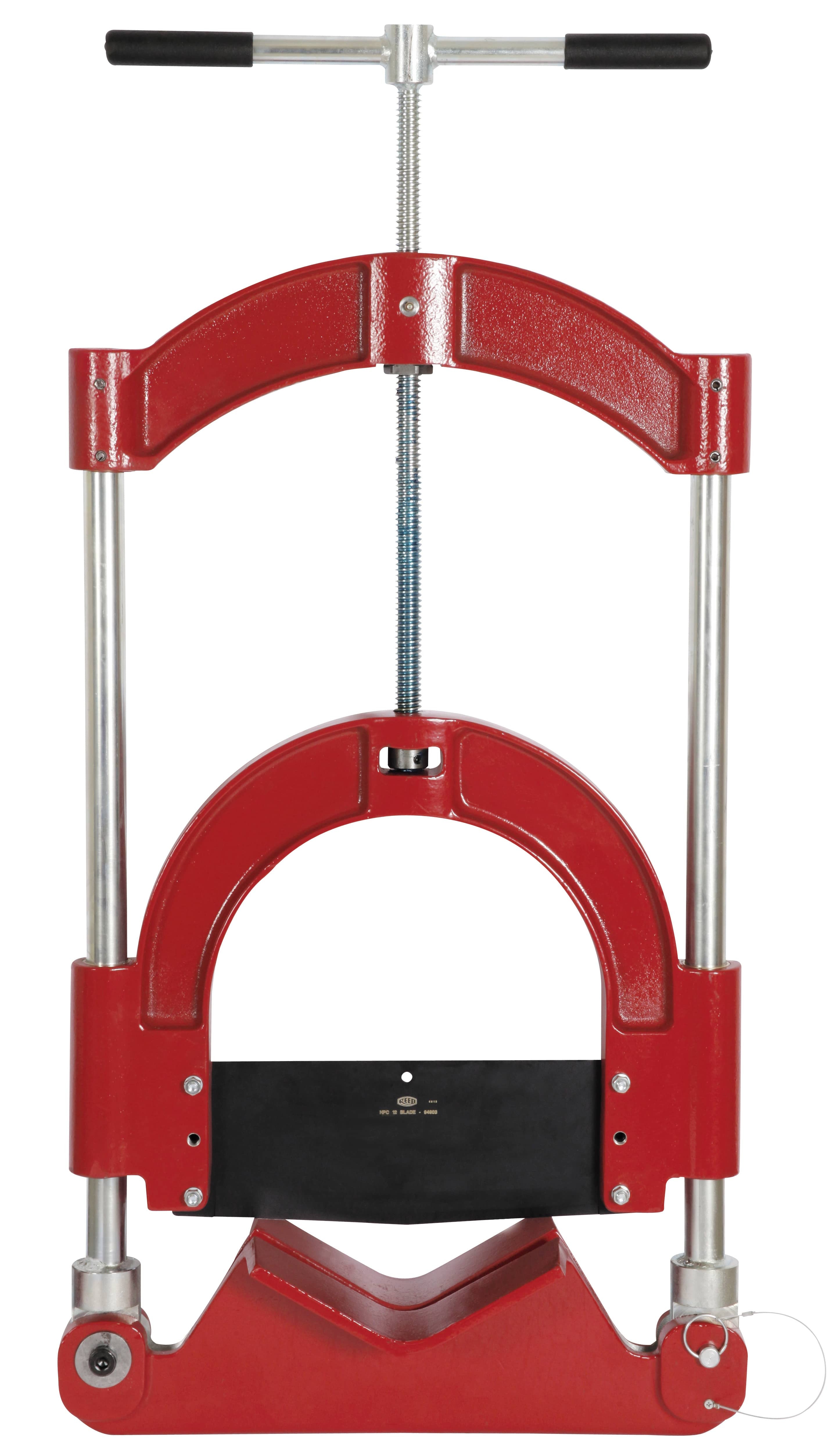 Reed Mfg HPC12 Guillotine Pipe Cutter for PE Pipe, 4" - 12" - Edmondson Supply