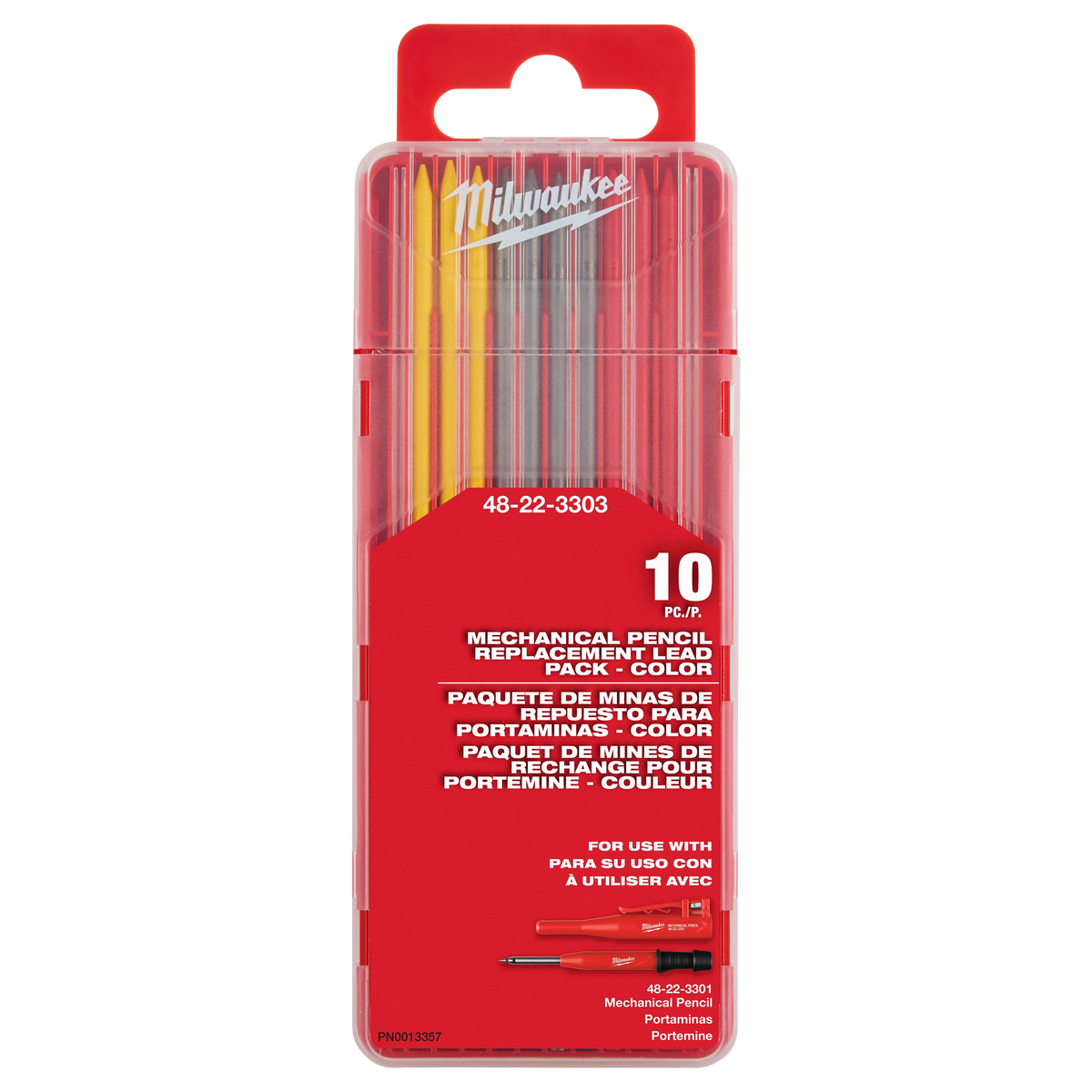 Milwaukee 48-22-3303 Mechanical Pencil Replacement Lead - Color - Edmondson Supply