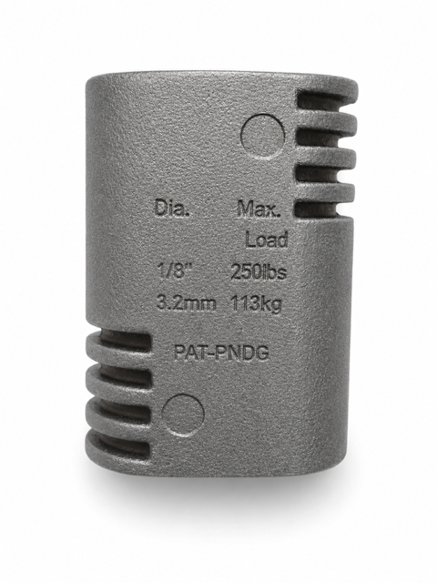 Hardcast 357896 Dyn-A-Grip #3 Cable Grip, for 1/8" Cable - Edmondson Supply