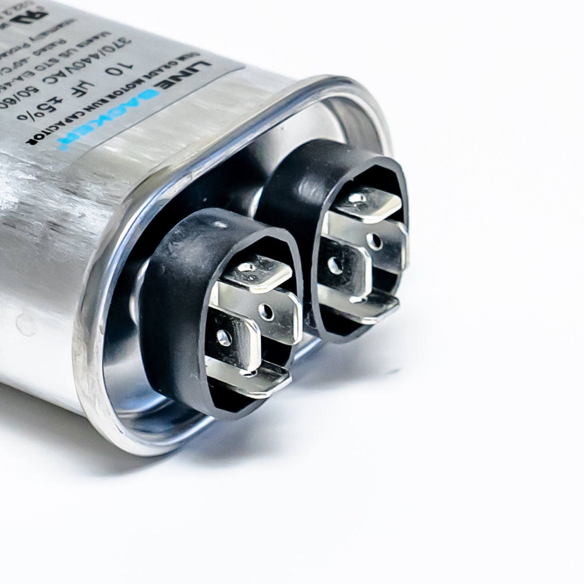 Supco Linebacker LCR10X440 Motor Run Capacitor 10 MFD 370/440 Volt, Oval - Edmondson Supply