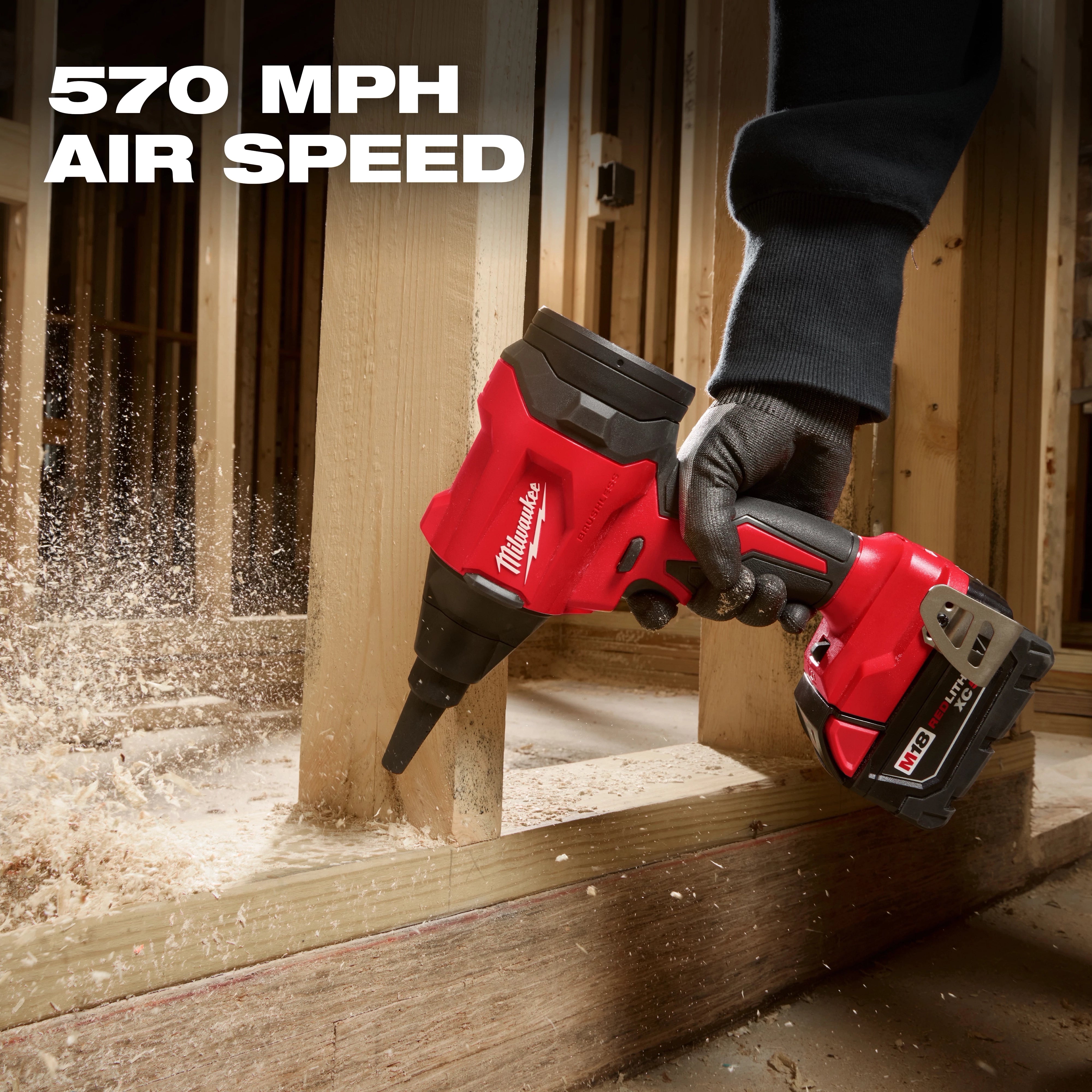 Milwaukee 0887-20 M18™ Brushless Precision Blower - Edmondson Supply