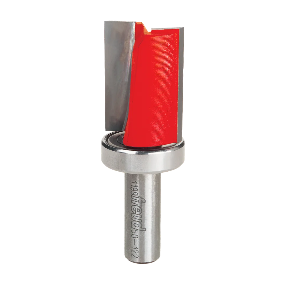 Freud 50-122 1-1/8" Top Bearing Flush Trim Bit - Edmondson Supply
