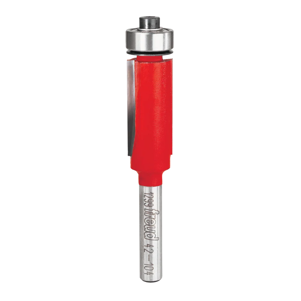 Freud 42-104 1/2" Bearing Flush Trim Bit (Carbide Height: 1") - Edmondson Supply