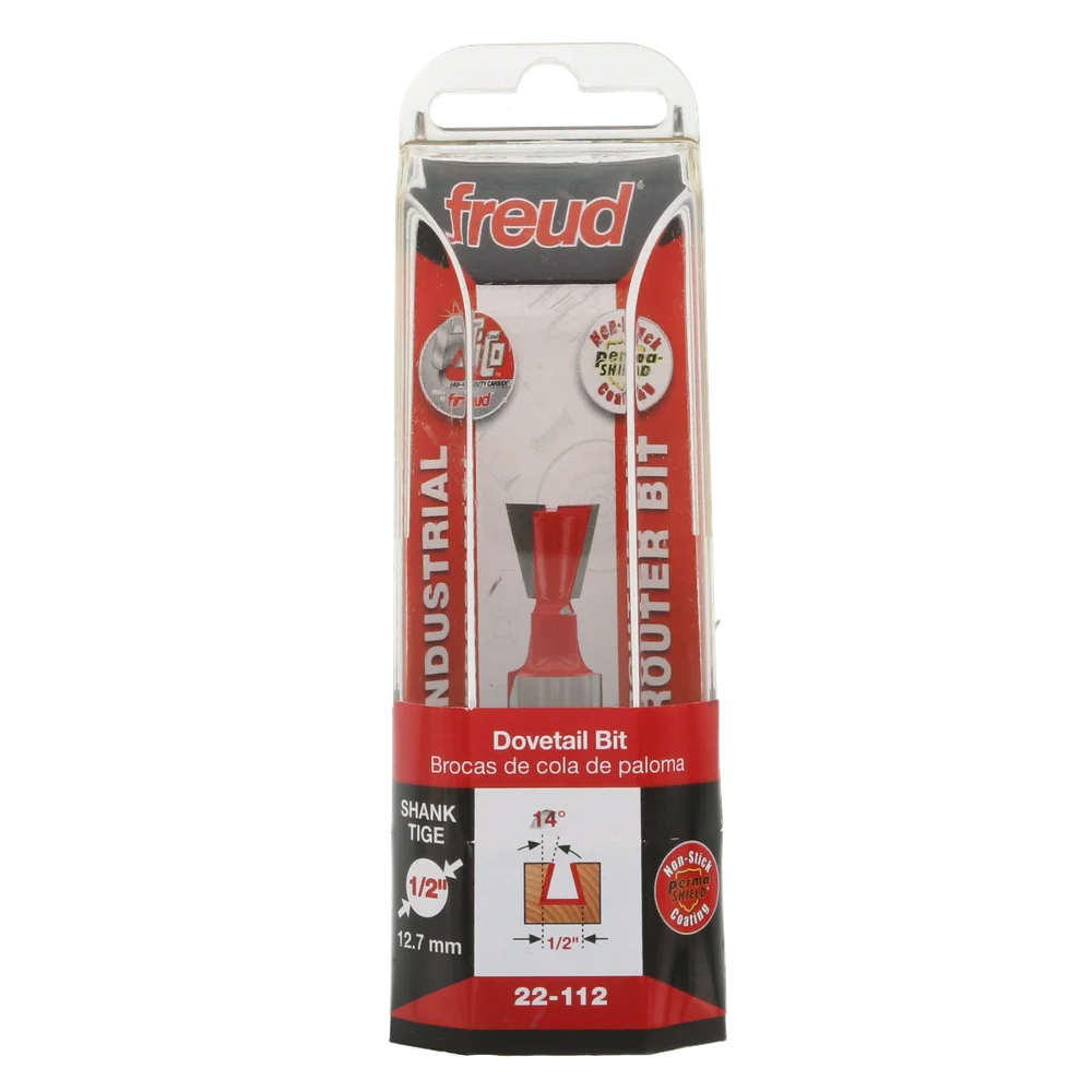 Freud 22-112 1/2" Dovetail Bit - Edmondson Supply