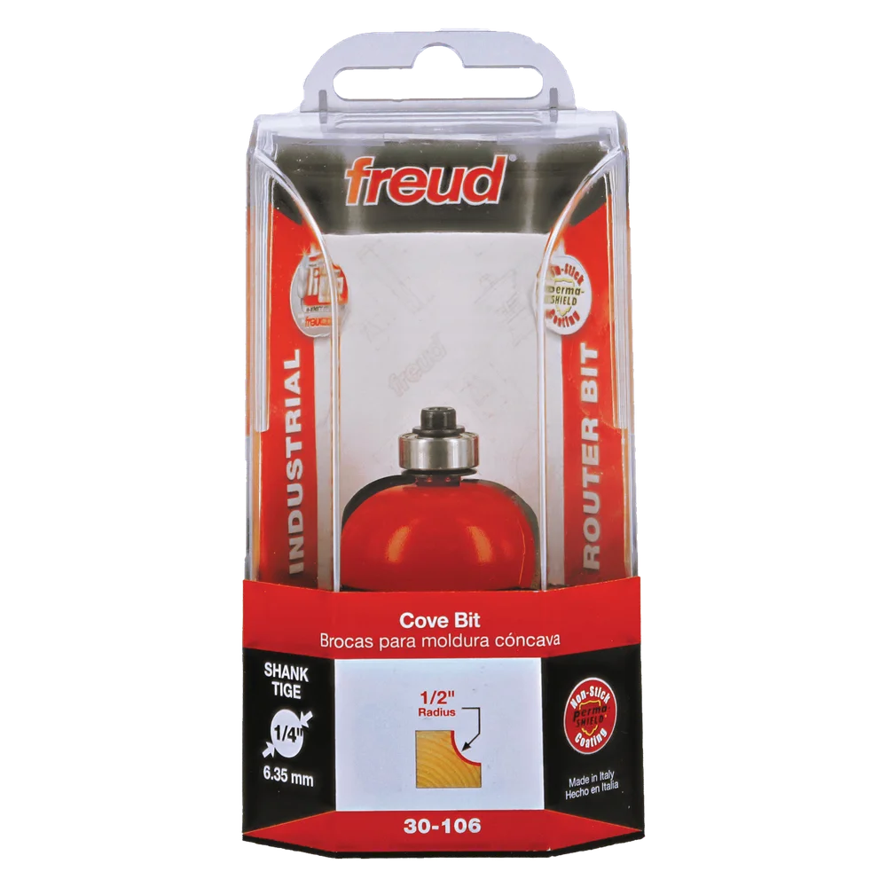 Freud 30-106 1/2" Radius Cove Bit - Edmondson Supply