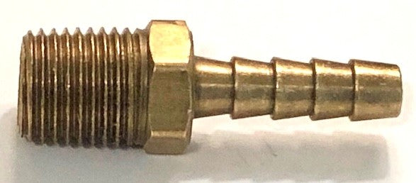 Holyoke Fittings 139-44 1/4" Hose Inner Diameter Air Line Hose Fitting - Hose Barb to Male Pipe - Edmondson Supply