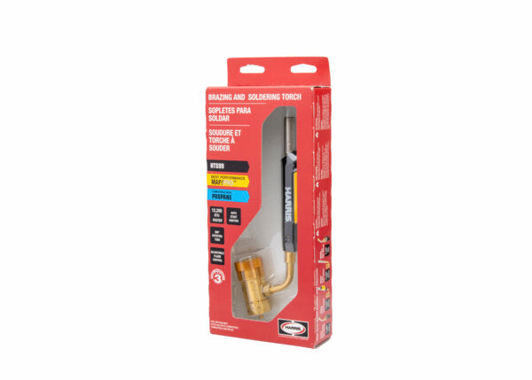 Harris HTS99 Single Auto-Ignite Swivel Air Fuel Hand Torch, MAP-Pro gas or Propane - Edmondson Supply