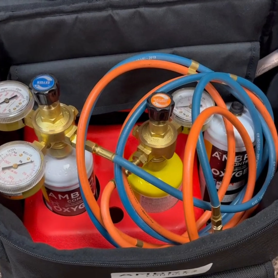 Ambro Controls 1811900 Backpack for Oxyset Mobile Brazing Kit - Edmondson Supply