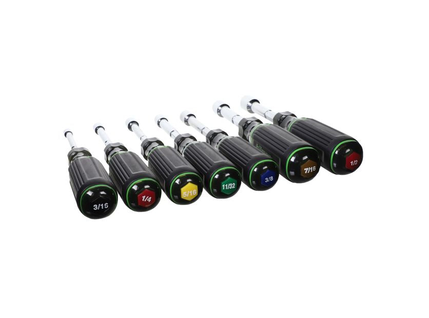 Hilmor 1839065 3" Magnetic Nut Driver 7-Piece Set - Edmondson Supply