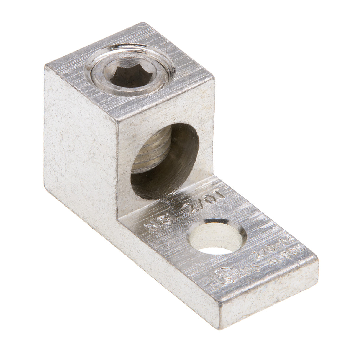 NSI 2/0T Dual Rated Mechanical Single Lug, 2/0 AWG – 14 AWG - Edmondson Supply