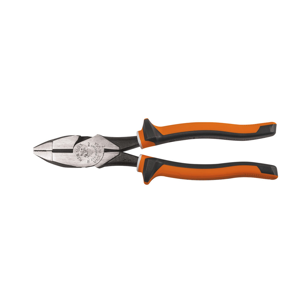 Klein Tools 2138NEEINS Insulated Pliers, Slim Handle Side Cutters, 8-Inch - Edmondson Supply