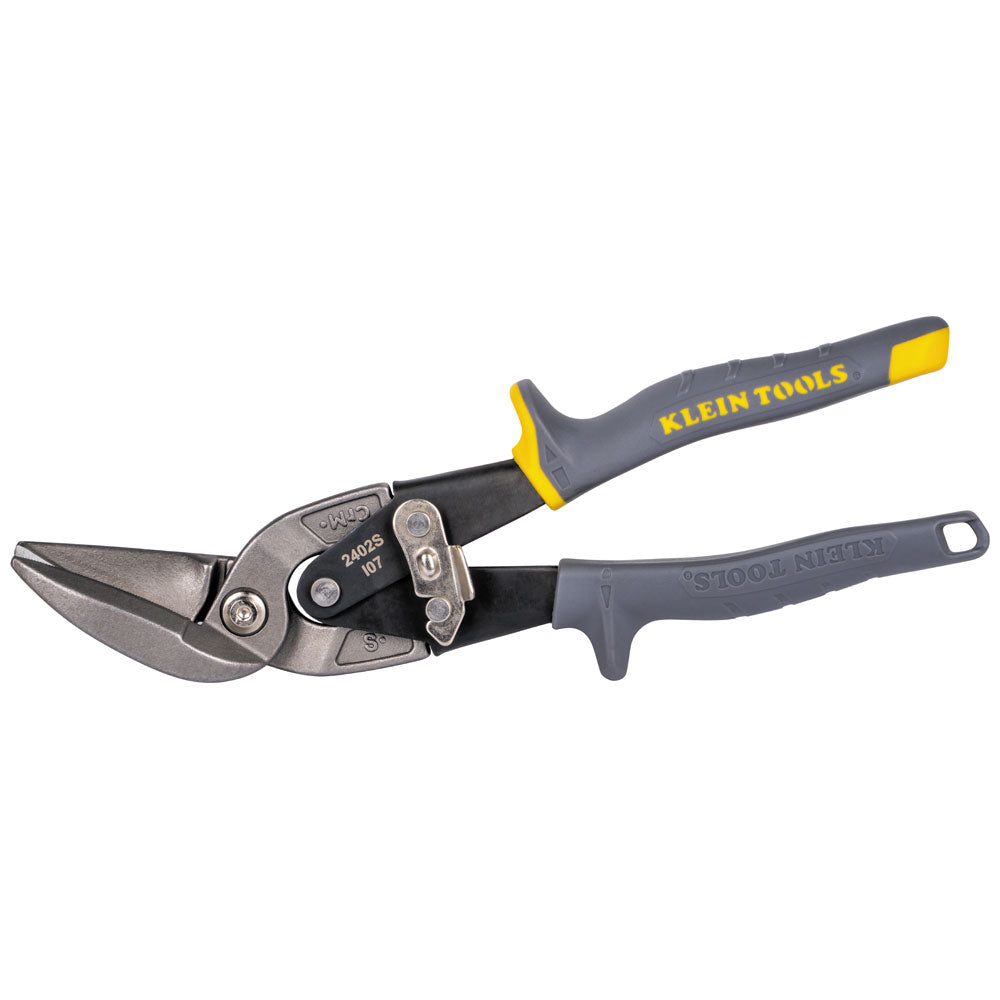 Klein Tools 2402S Offset Straight-Cutting Aviation Snips - Edmondson Supply