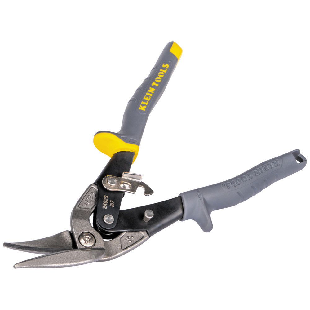 Klein Tools 2402S Offset Straight-Cutting Aviation Snips - Edmondson Supply