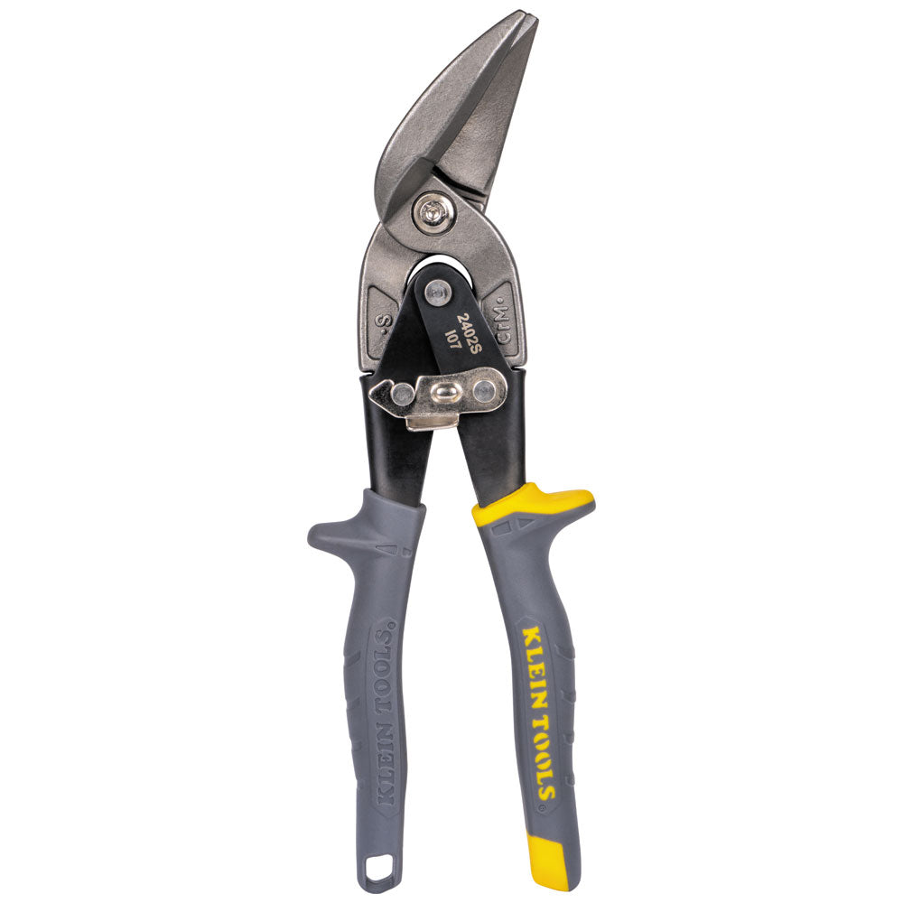Klein Tools 2402S Offset Straight-Cutting Aviation Snips - Edmondson Supply