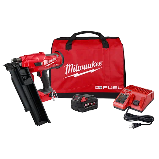 Milwaukee 2744-21 M18 FUEL™ 21 Degree Framing Nailer Kit - Edmondson Supply