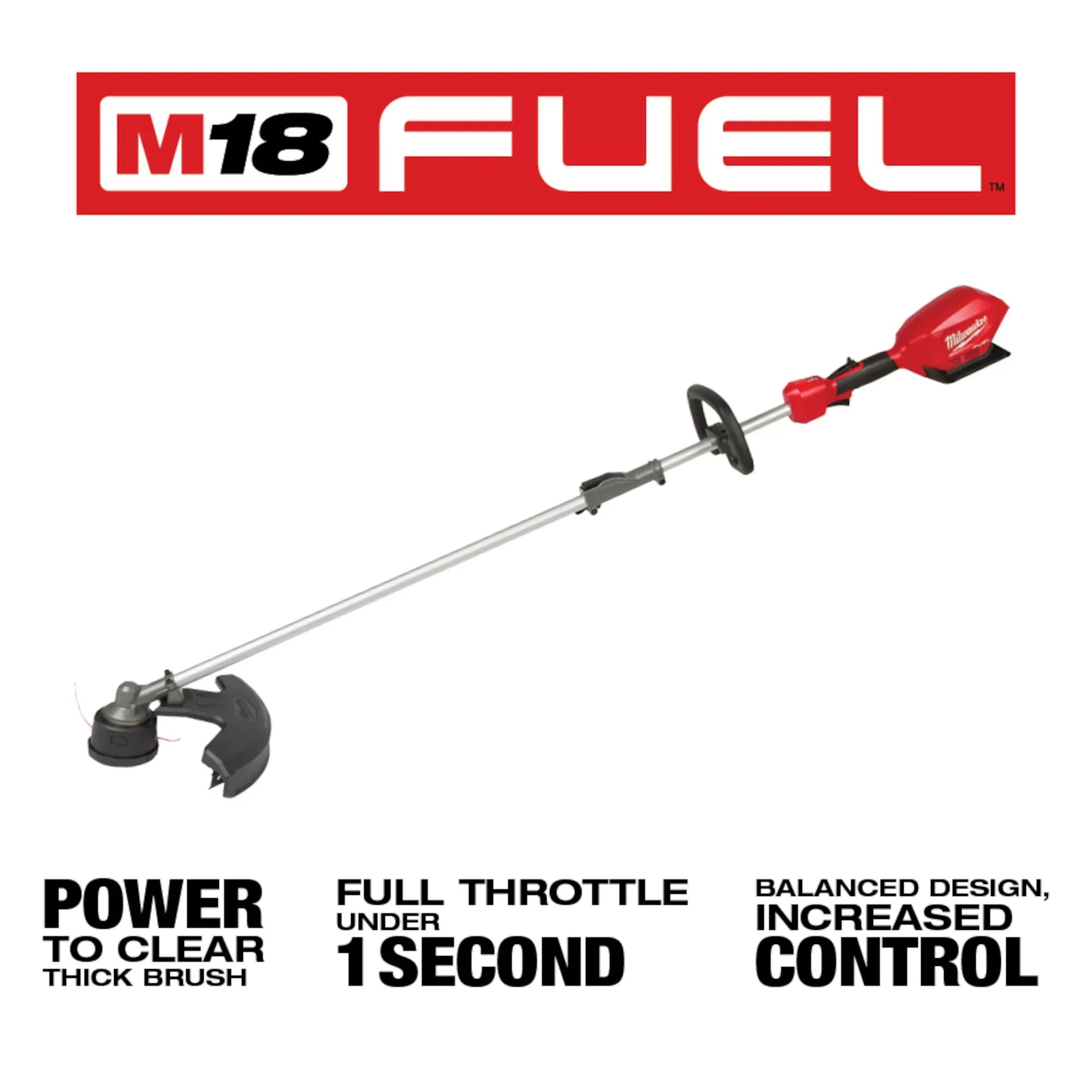 Milwaukee 2825-21ST M18 FUEL™ String Trimmer w/ QUIK-LOK™ - Edmondson Supply