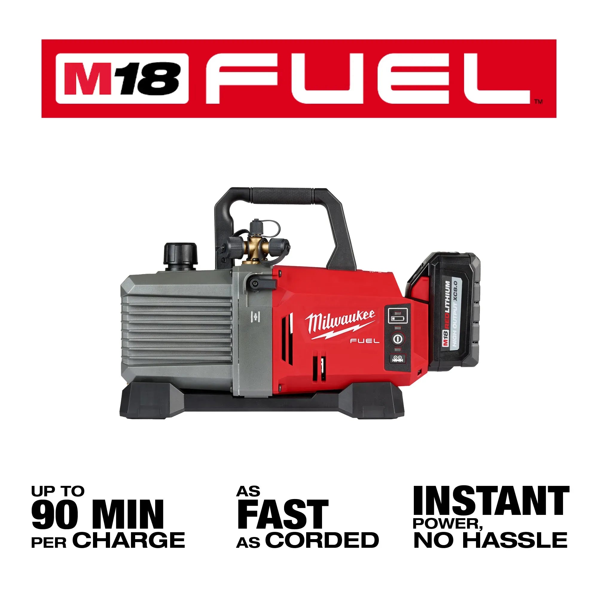 Milwaukee 2941-21 M18 FUEL™ 5 CFM Vacuum Pump Kit - Edmondson Supply