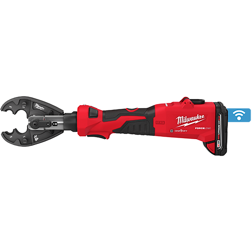 Milwaukee 2978-22BG M18™ FORCE LOGIC™ 6T Linear Utility Crimper Kit w/ BG-D3 Jaw - Edmondson Supply