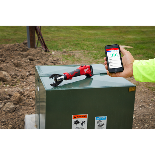 Milwaukee 2978-22BG M18™ FORCE LOGIC™ 6T Linear Utility Crimper Kit w/ BG-D3 Jaw - Edmondson Supply