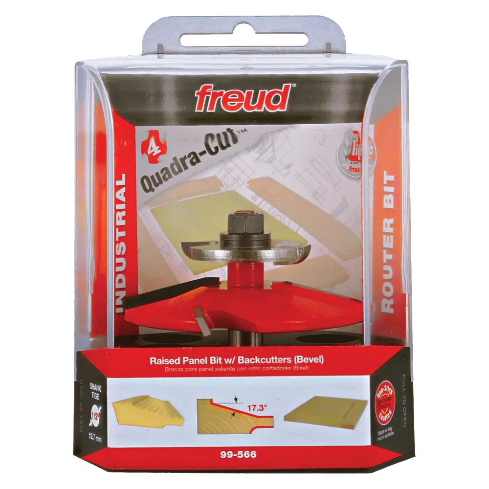 Freud 99-566 3-1/2" Raised Panel Bit with Backcutters - Edmondson Supply