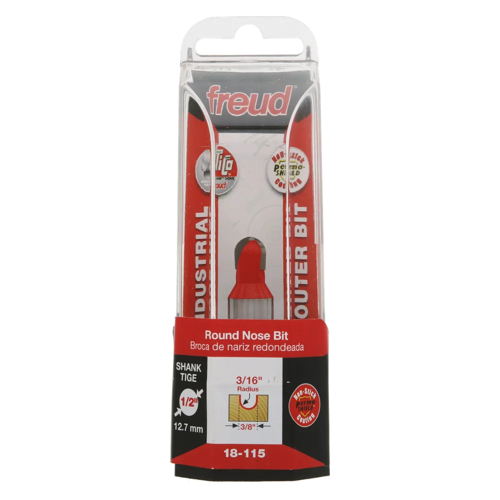 Freud 18-115 3/16" Radius Round Nose Bit - Edmondson Supply