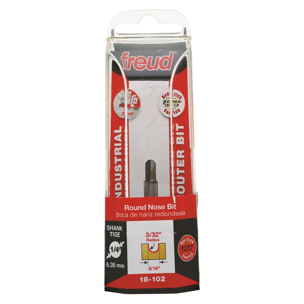 Freud 18-102 3/32" Radius Round Nose Bit - Edmondson Supply