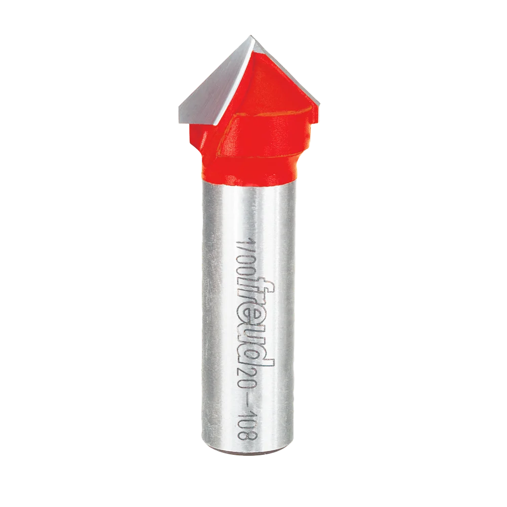 Freud 20-108 3/4" 90° V Grooving Bit - Edmondson Supply