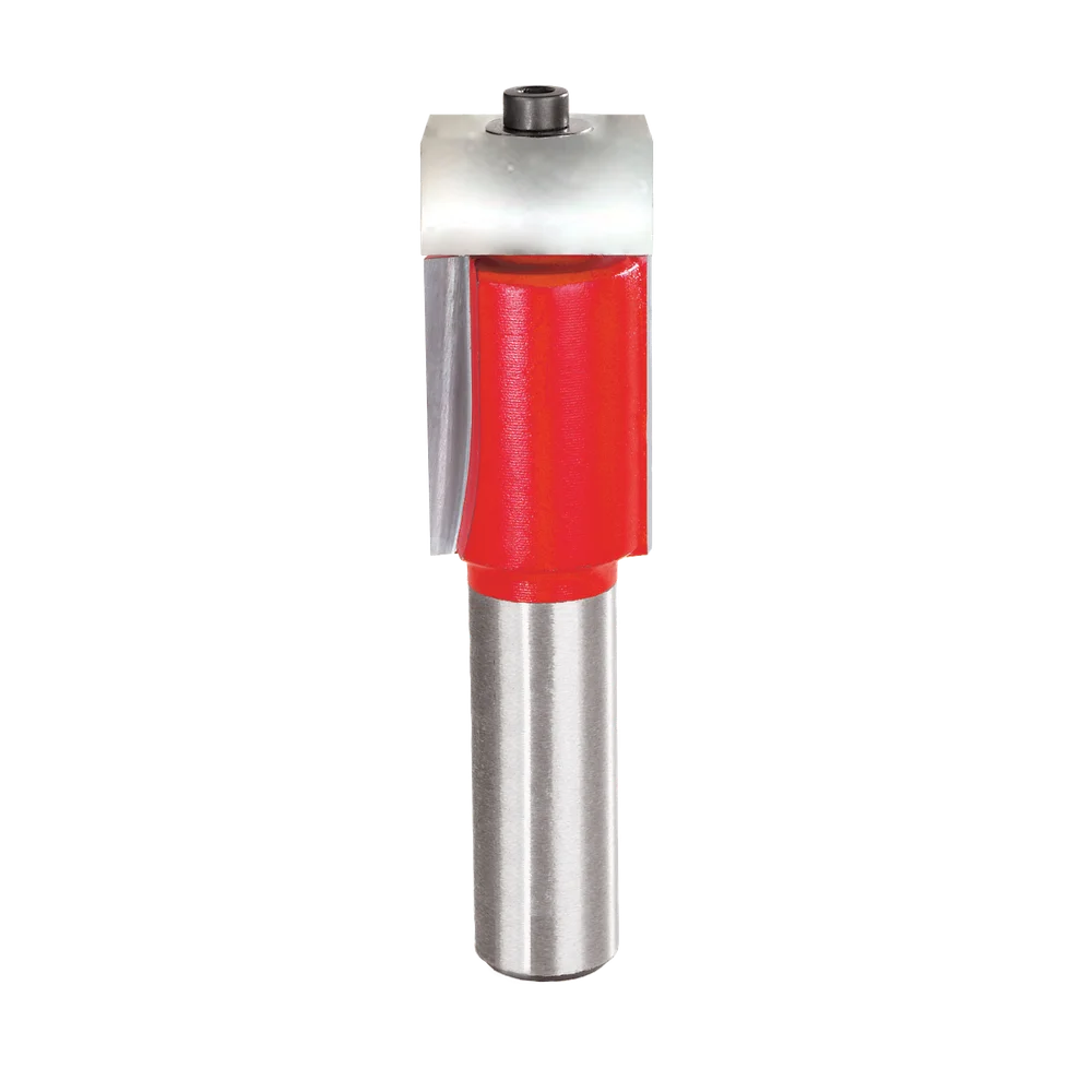 Freud 42-118 3/4" Bearing Flush Trim Bit (Carbide Height: 1", Shank Dia. 1/2") - Edmondson Supply
