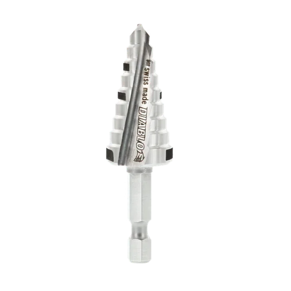 Diablo Tools DSD0750S09 3/8 in. - 3/4 in. Impact Step Drill Bit - Edmondson Supply