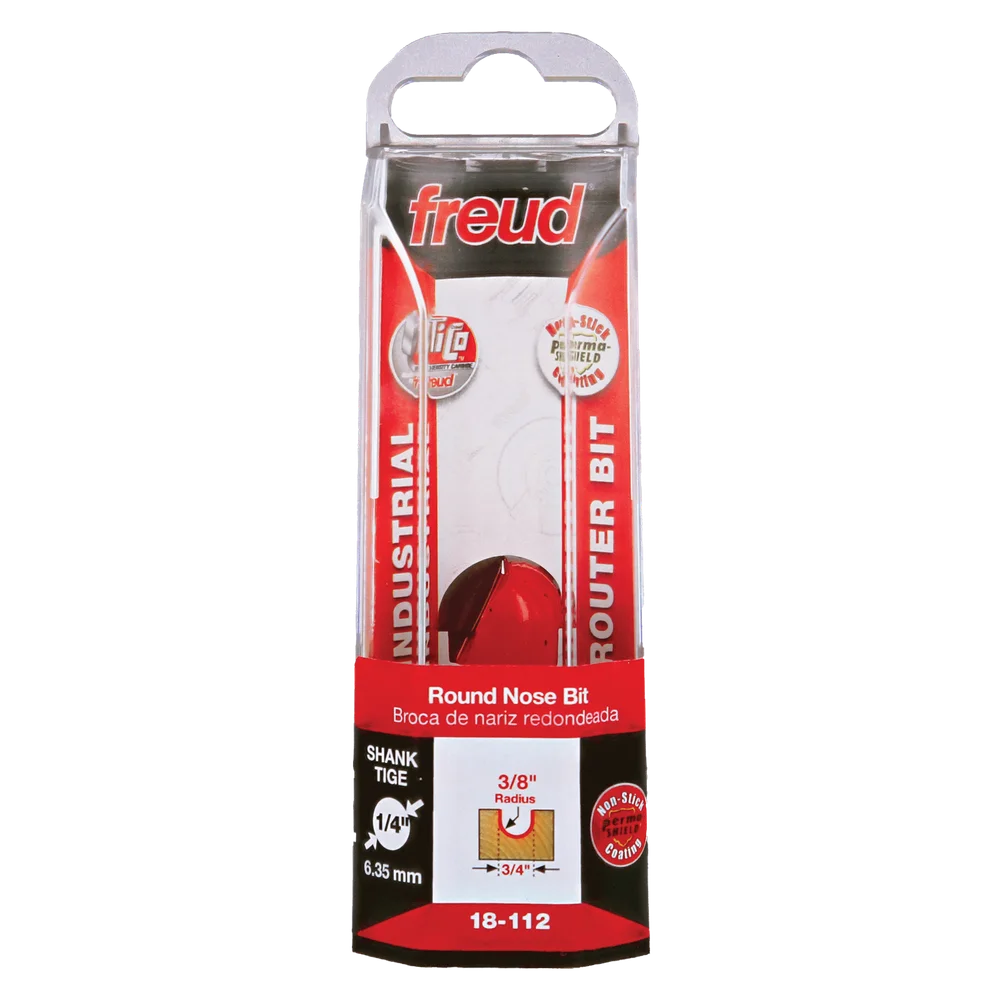 Freud 18-112 3/8" Radius Round Nose Bit - Edmondson Supply