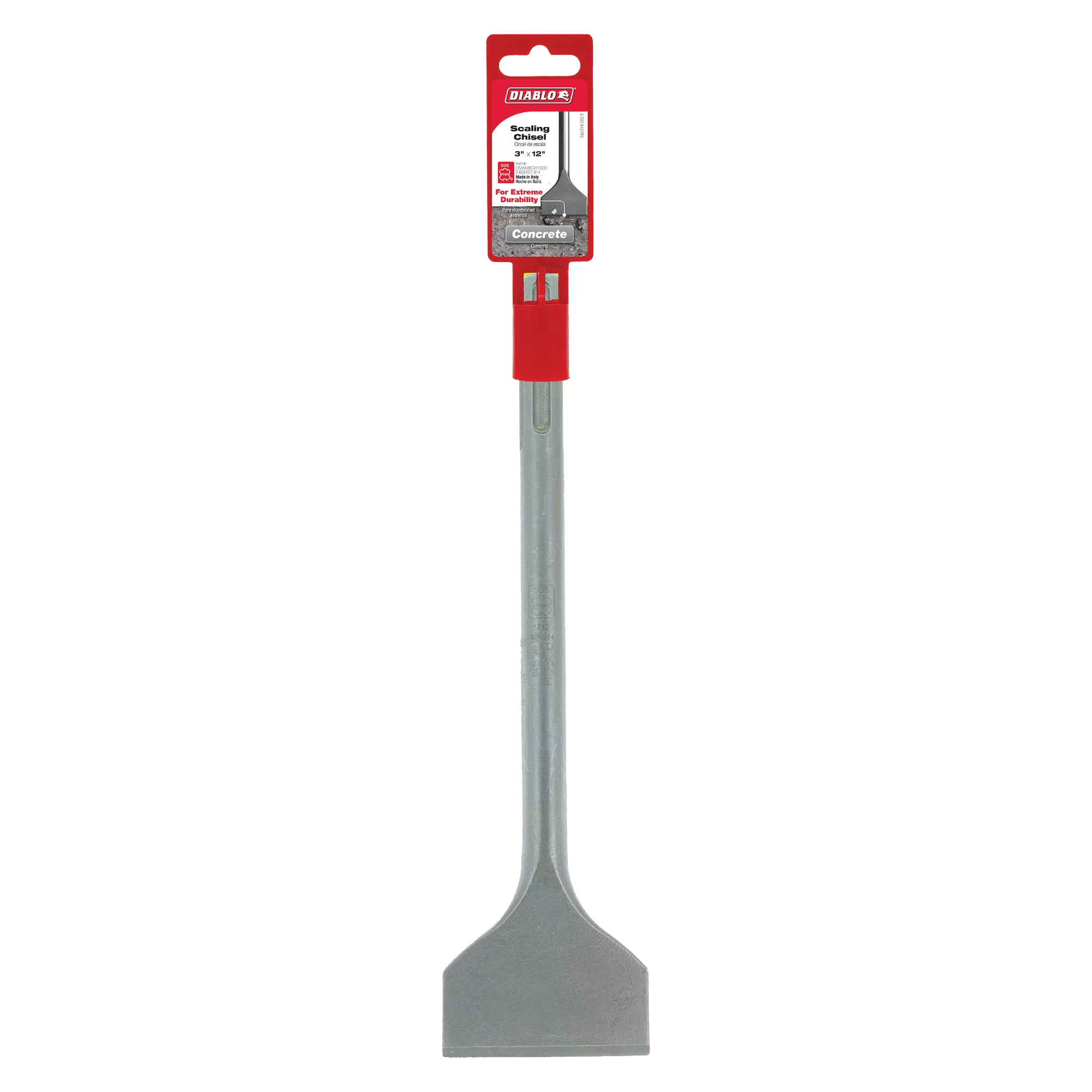 Diablo Tools DMAMXCH1000 3" x 12" SDS-Max Scaling Chisel