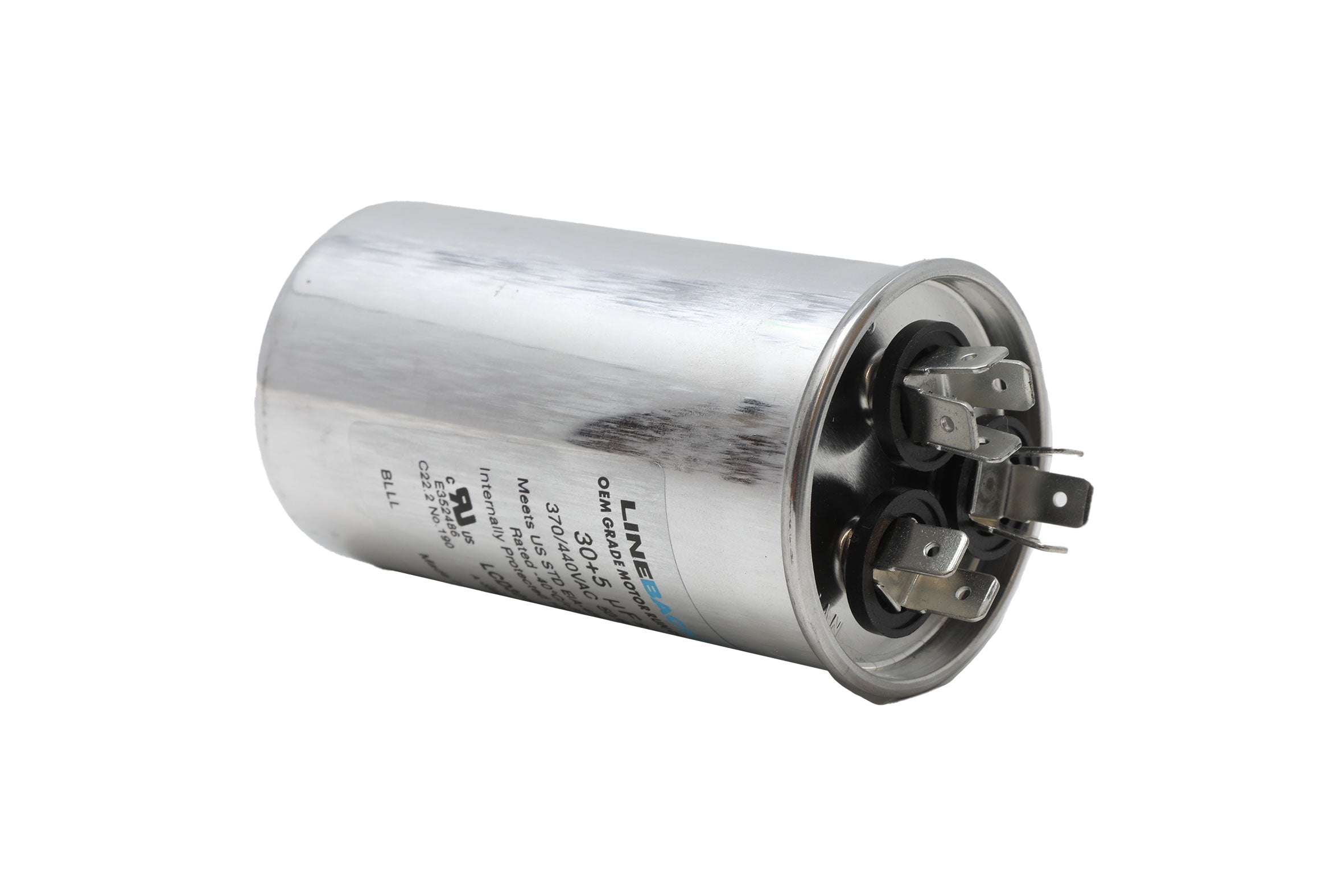Supco Linebacker LCD30+5X440R LB Round Dual Run Capacitor - Edmondson Supply