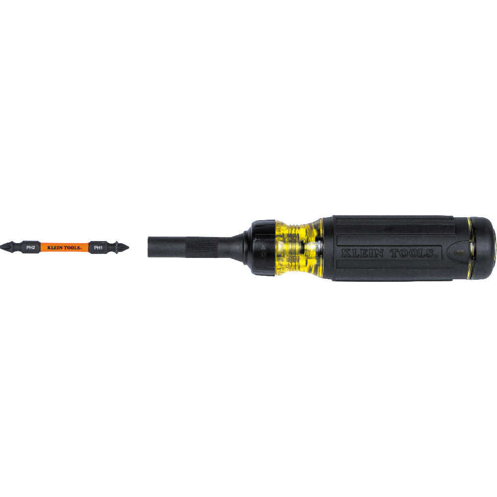 Klein Tools 32315HD 15-in-1 Ratcheting Impact-Rated Multi-Bit Torsion Zone Screwdriver - Edmondson Supply