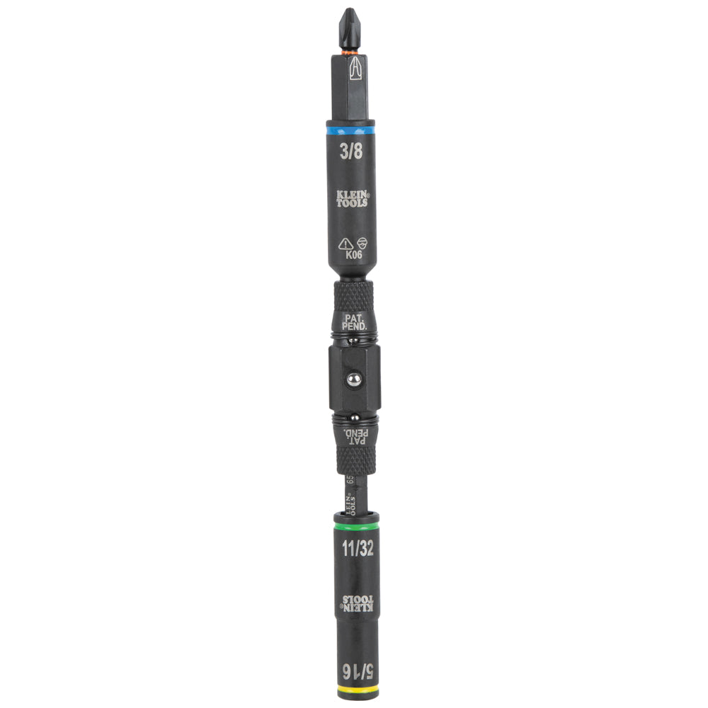 Klein Tools 32528HD KNECT™ 10-in-1 Impact-Rated Screwdriver / Nut Driver - Edmondson Supply