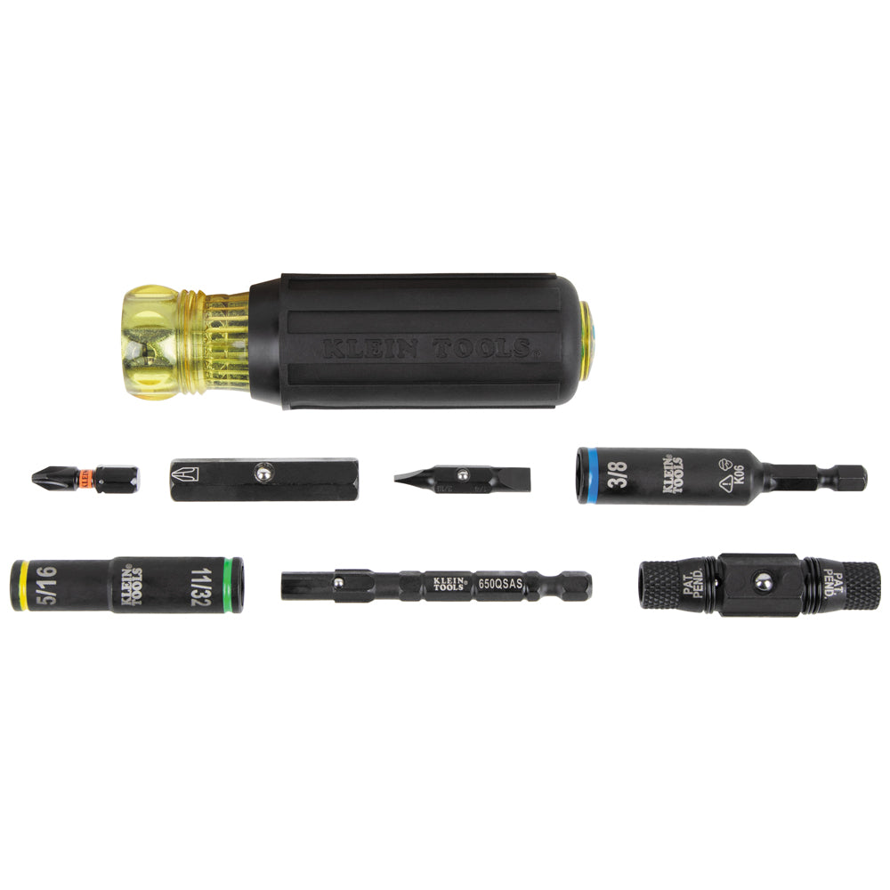Klein Tools 32528HD KNECT™ 10-in-1 Impact-Rated Screwdriver / Nut Driver - Edmondson Supply