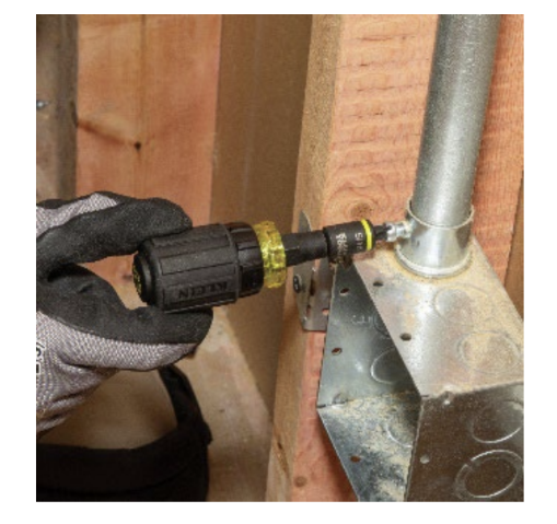 Klein Tools 32561HDRT KNECTTM 7-in-1 Ratcheting Impact-Rated Stubby Screwdriver/Nut Driver -Edmondson Supply