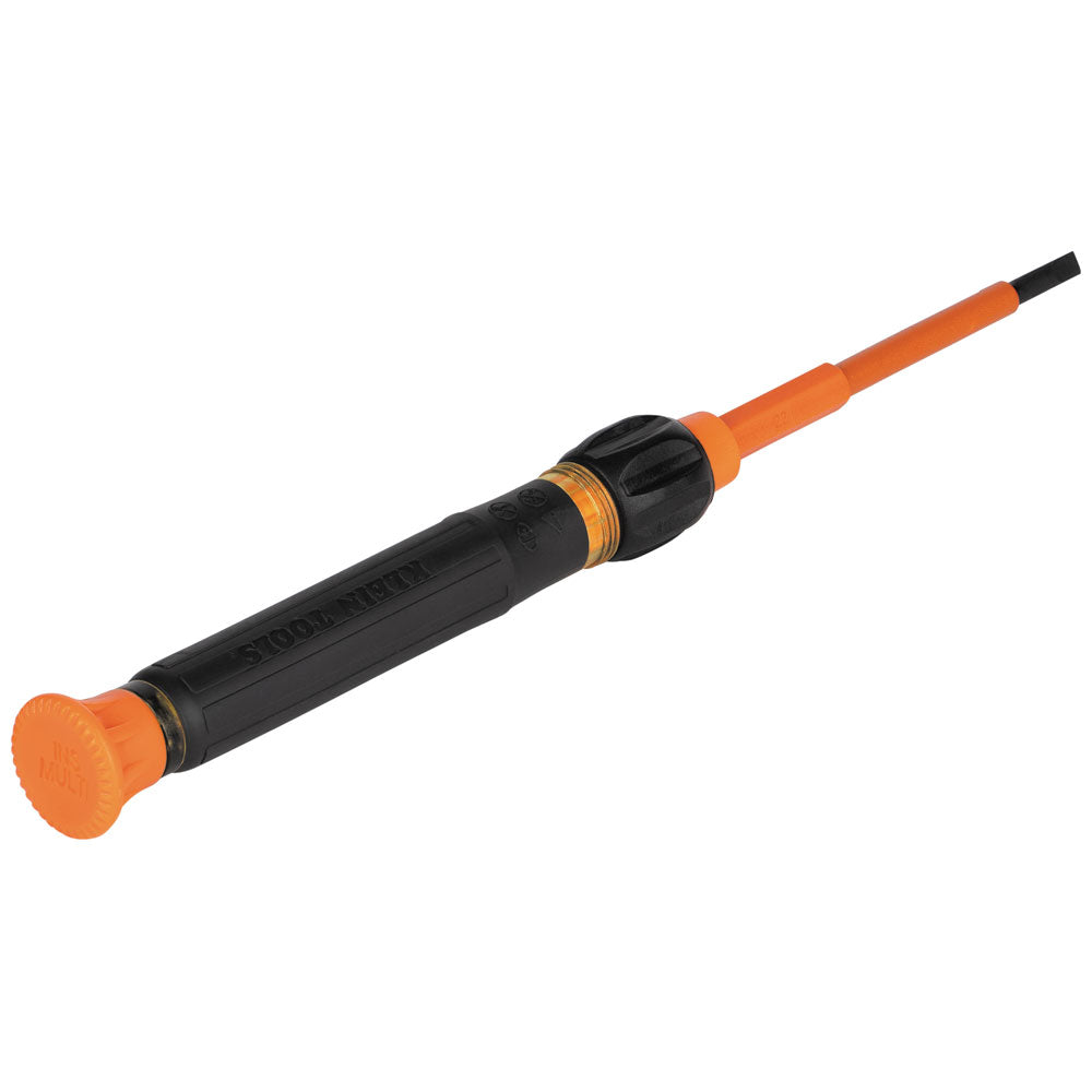 Klein Tools 32581INS 2-in-1 Insulated Electronics Screwdriver, Phillips, Slotted Bits - Edmondson Supply