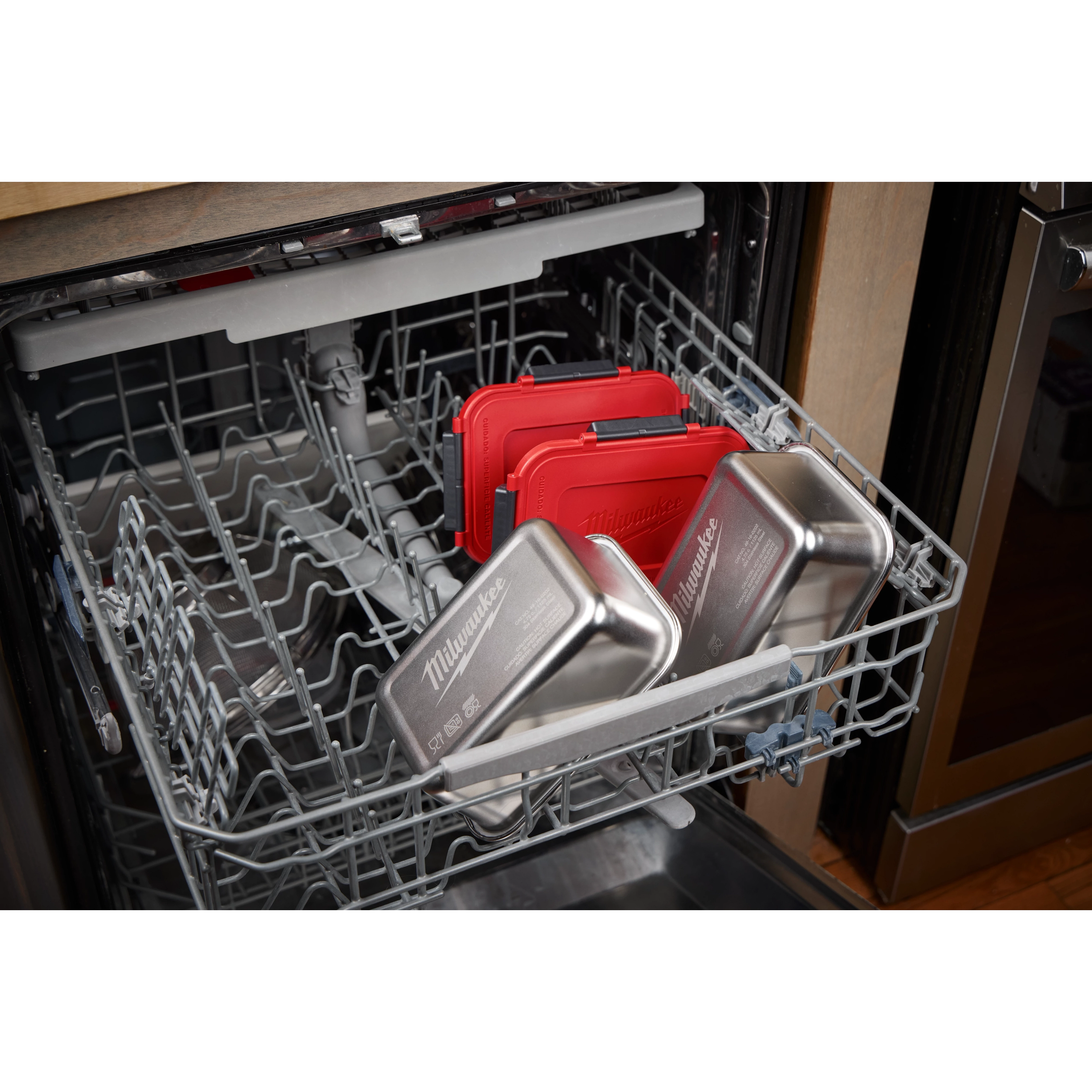 Milwaukee 49-16-0203 Stainless Steel Containers for M18™ Jobsite Lunch Warmer (Qty: 3) - Edmondson Supply