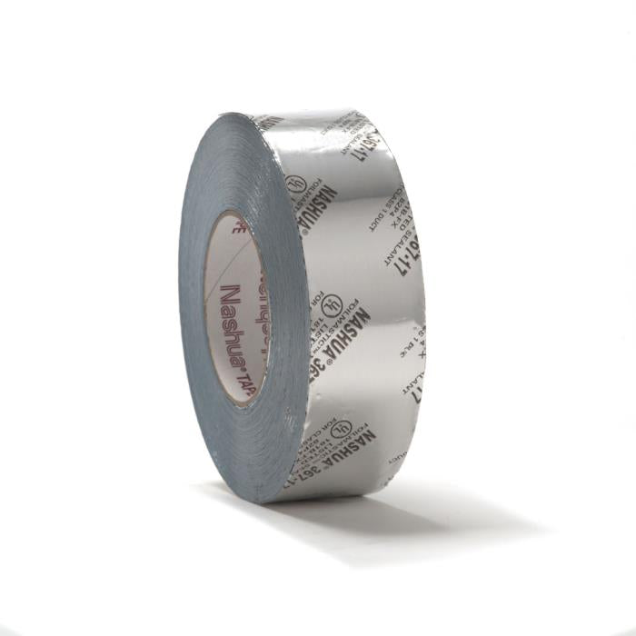 Nashua 367-17 Foilmastic® - UL 181B-FX LISTED Foil Sealant Tape, 2 in x 33.9 yd, 17 mil - Edmondson Supply