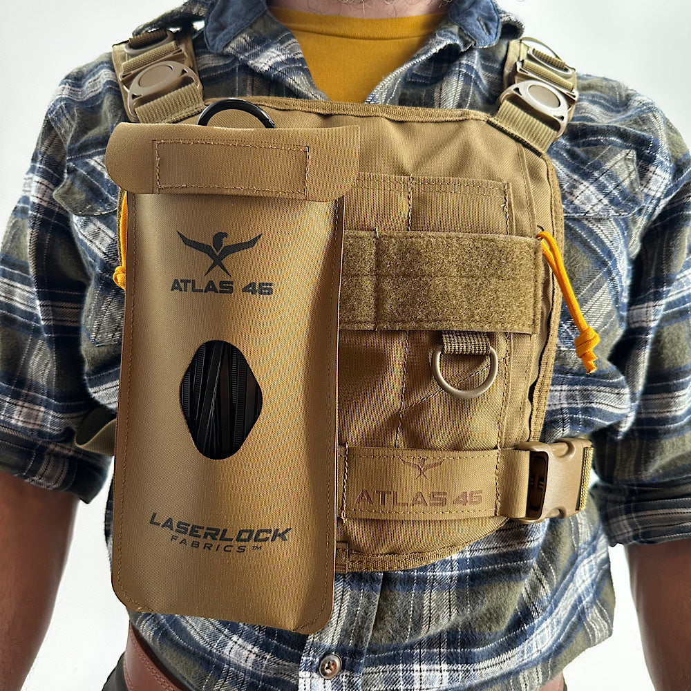 Atlas 46 AIMS™ Zip Tie Pouch Coyote - Edmondson Supply