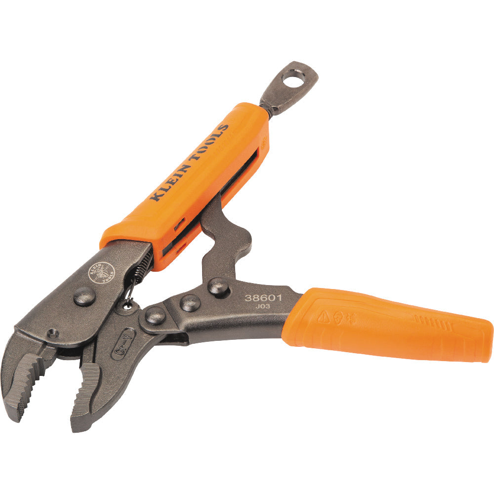Klein Tools 38601 Curved Jaw Locking Pliers, 7-Inch - Edmondson Supply