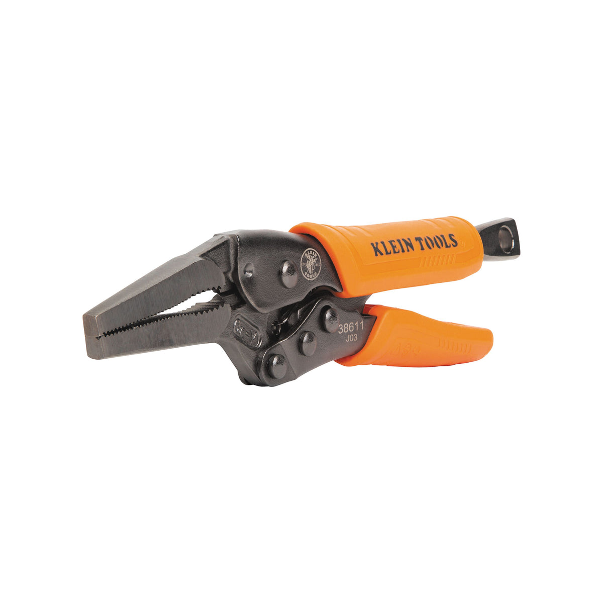 Klein Tools 38611 Long Nose Locking Pliers, 6-Inch - Edmondson Supply