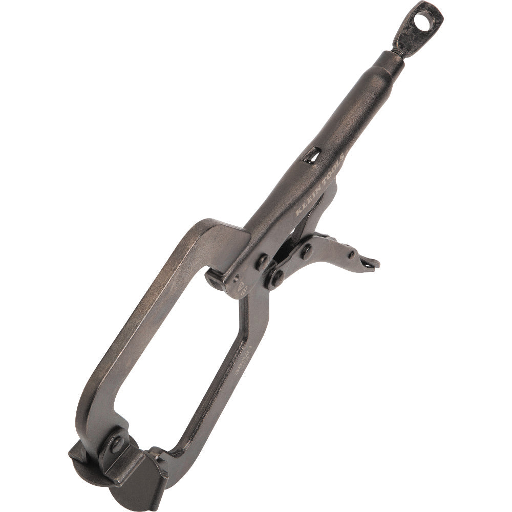 Klein Tools 38621 C-Clamp Locking Pliers With Swivel Jaws, 9-Inch - Edmondson Supply