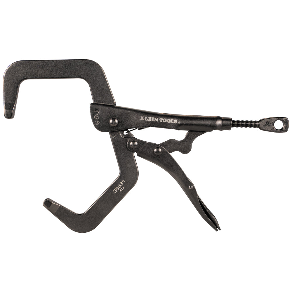 Klein Tools 38631 C-Clamp Locking Pliers With Standard Jaws, 9-Inch - Edmondson Supply